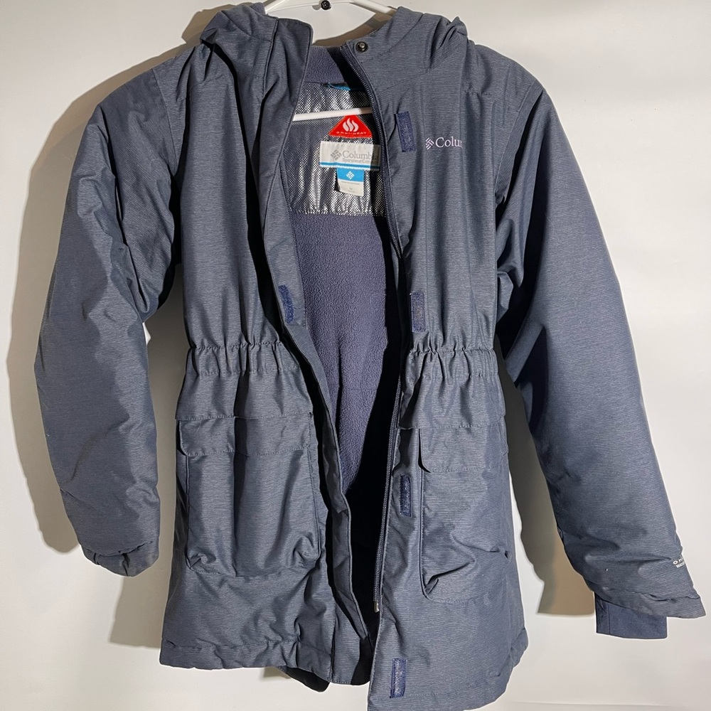 Columbia Blue/Gray Omni-Heat Jacket 10/12